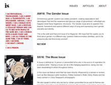 Tablet Screenshot of is-magazine.org